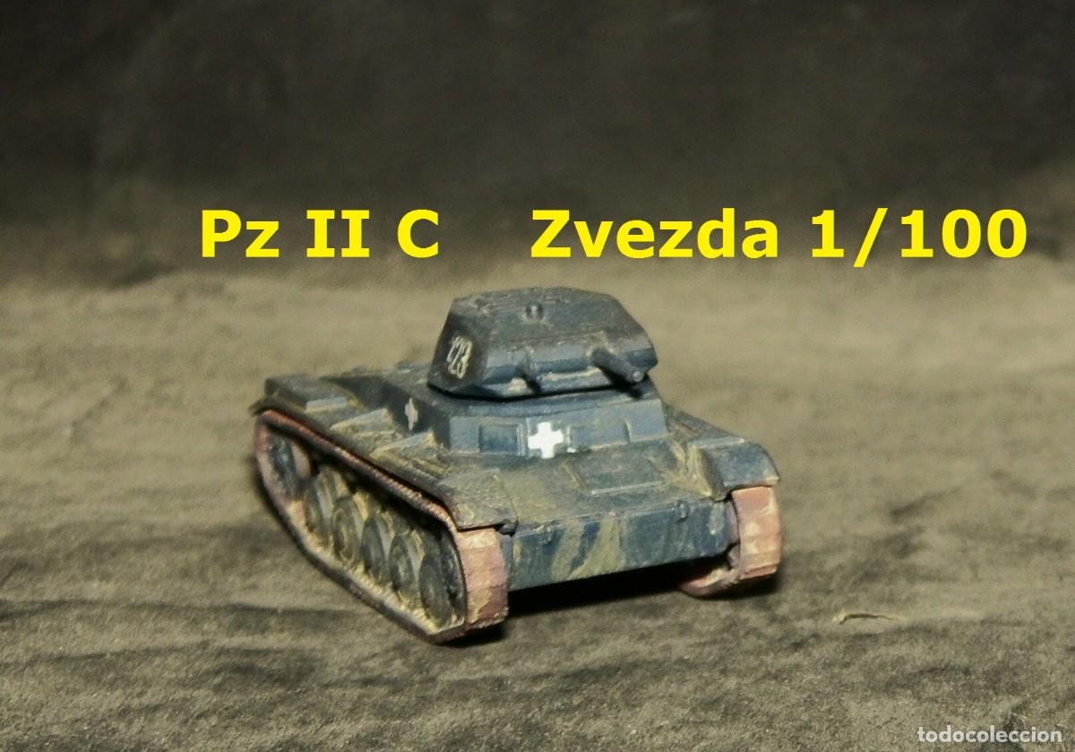 Maquetas: Panzer II C, de Zvezda 15mm (1:100) - Foto 3