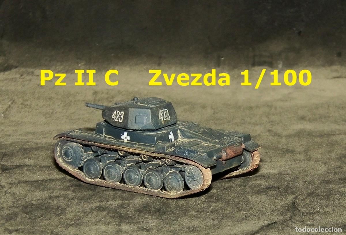 Maquetas: Panzer II C, de Zvezda 15mm (1:100) - Foto 4