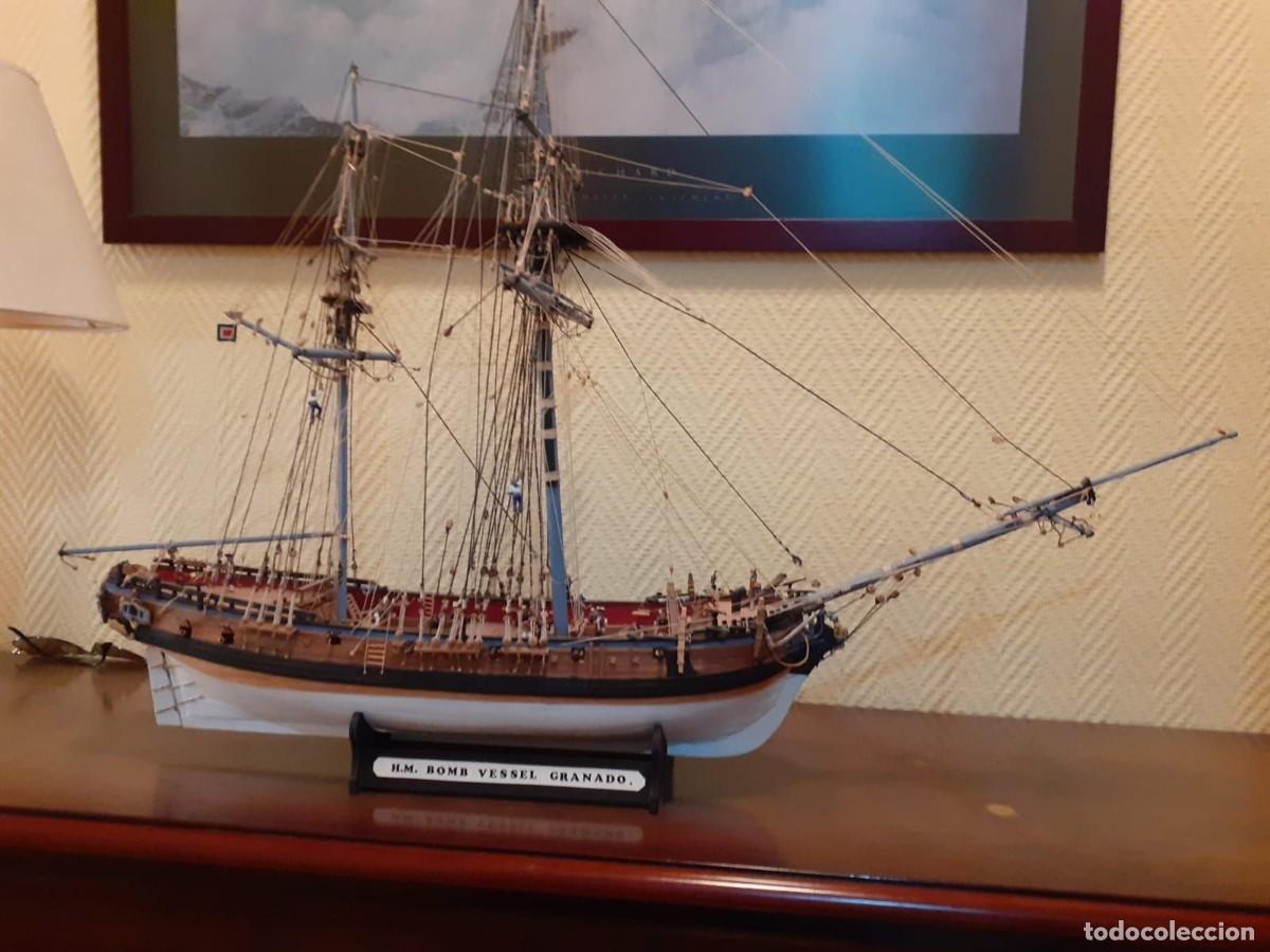 Maquetas: Maqueta Barco HM Bomb Vessel Granado - Foto 4