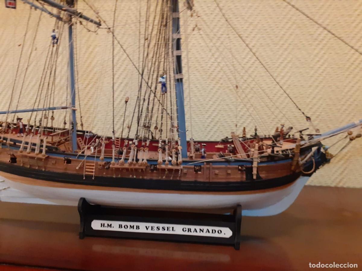 Maquetas: Maqueta Barco HM Bomb Vessel Granado - Foto 5