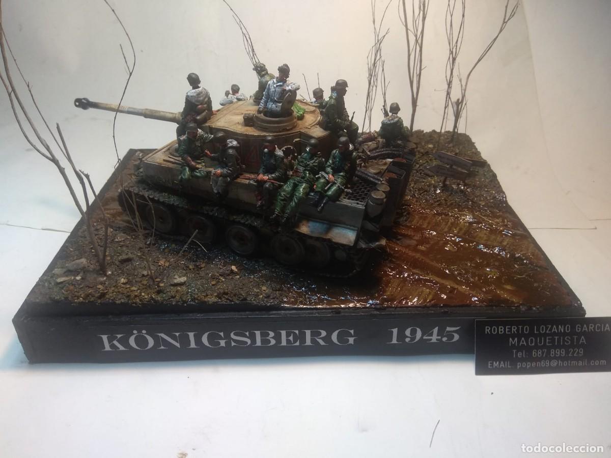 diorama militar -maqueta 2ª mundial-koni - Compra venta en todocoleccion