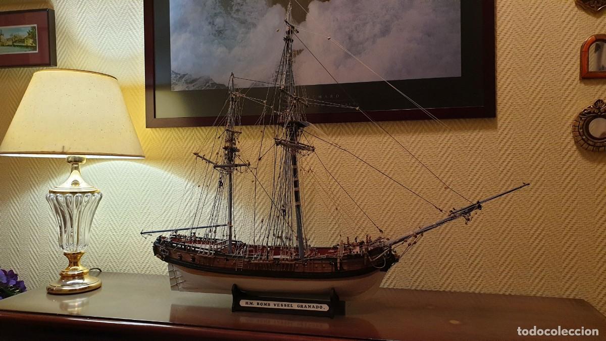 Maquetas: Maqueta Barco HM Bomb Vessel Granado - Foto 1