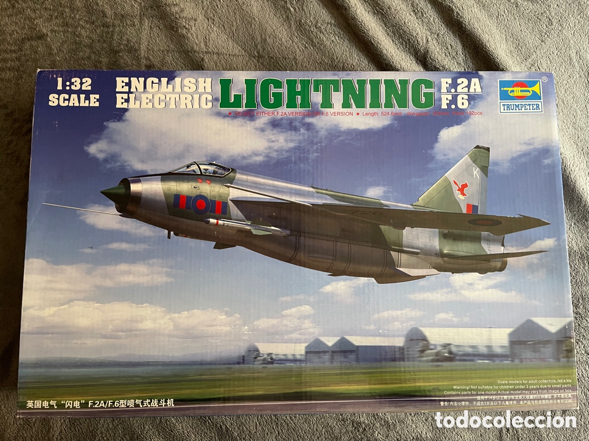 english electric (bac) lightning f.2a f.6 1:32 - Buy Scale english electric (bac) lightning f.2a f.6 1:32 - Buy Scale