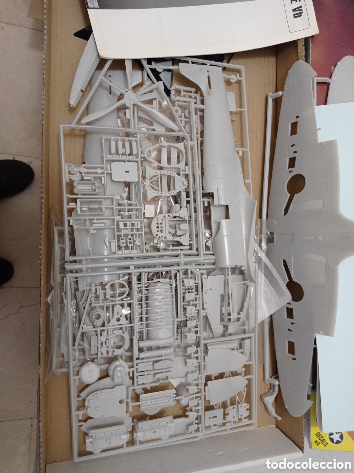 Maquetas: AIRFIX - SUPERMARINE SPITFIRE MK Vb. 1/24. 12005 - Foto 3