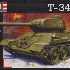 Maquetas: MAQUETA DEL CARRO DE COMBATE SOVIÉTICO T-34/85 DE REVELL A 1/72. Lote 387556094