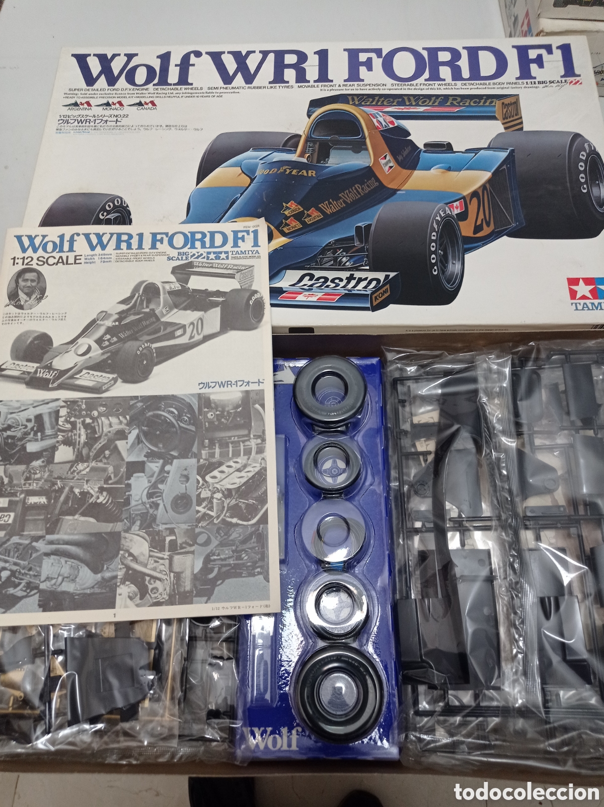 Tamiya 1/12 Wolf WR1 Ford F1 (#12024)