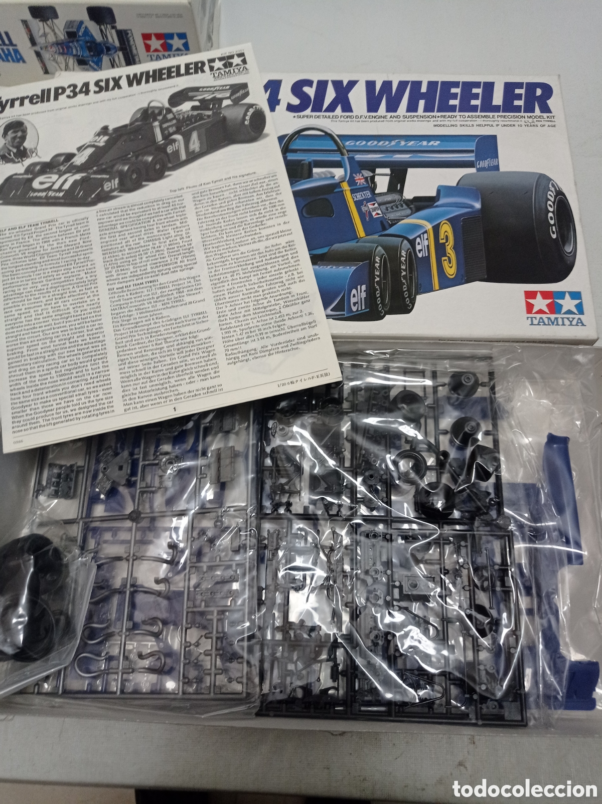 Maquetas: TAMIYA - TYRRELL P34 SIX WHEELER. 1/20. 2001 - Foto 2