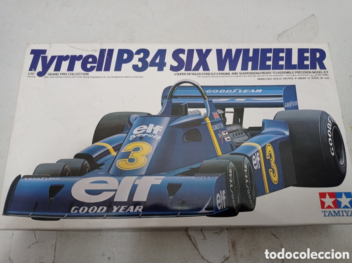 Maquetas: TAMIYA - TYRRELL P34 SIX WHEELER. 1/20. 2001 - Foto 1
