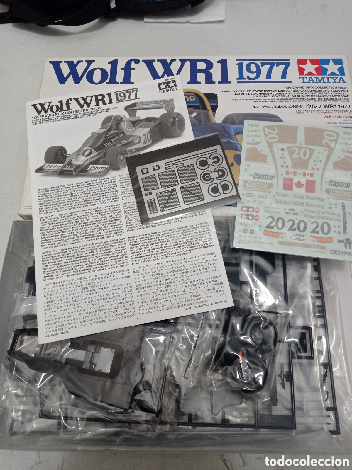 Maquetas: TAMIYA - WOLF WR1 1977. 1/20. 20064 - Foto 2