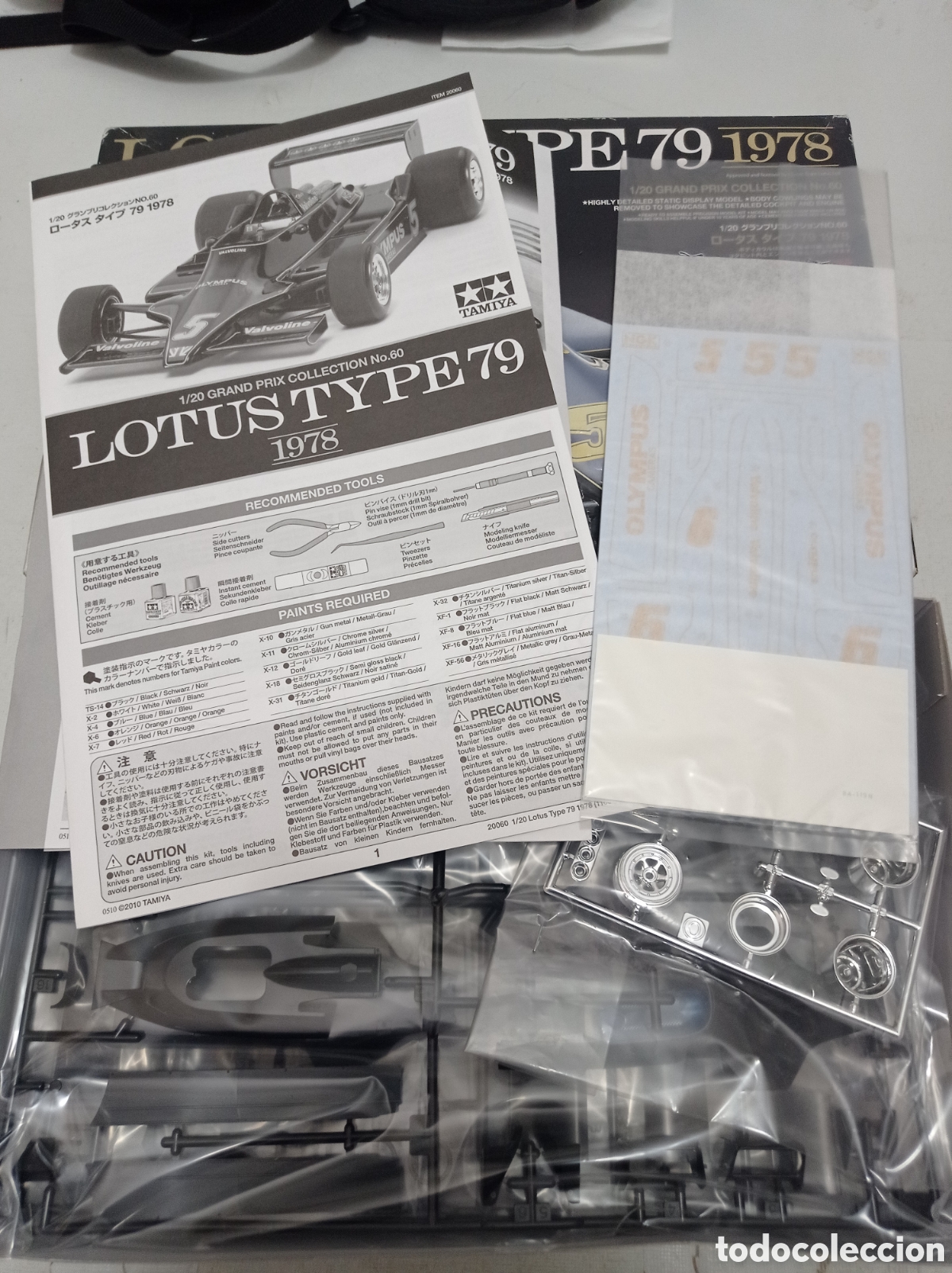 Maquetas: TAMIYA - LOTUS TYPE 79 1978. 1/20. 20060 - Foto 2