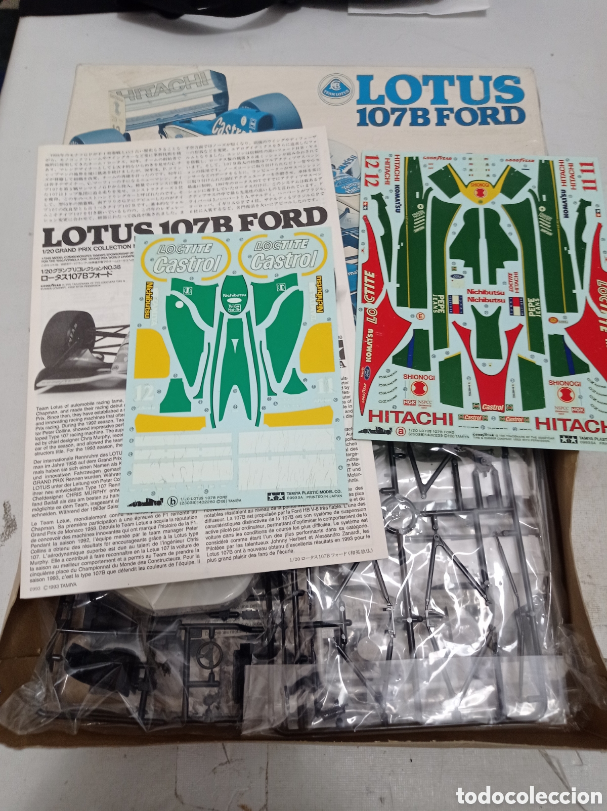 Maquetas: TAMIYA - LOTUS 107B FORD 1/20. 20038 - Foto 2