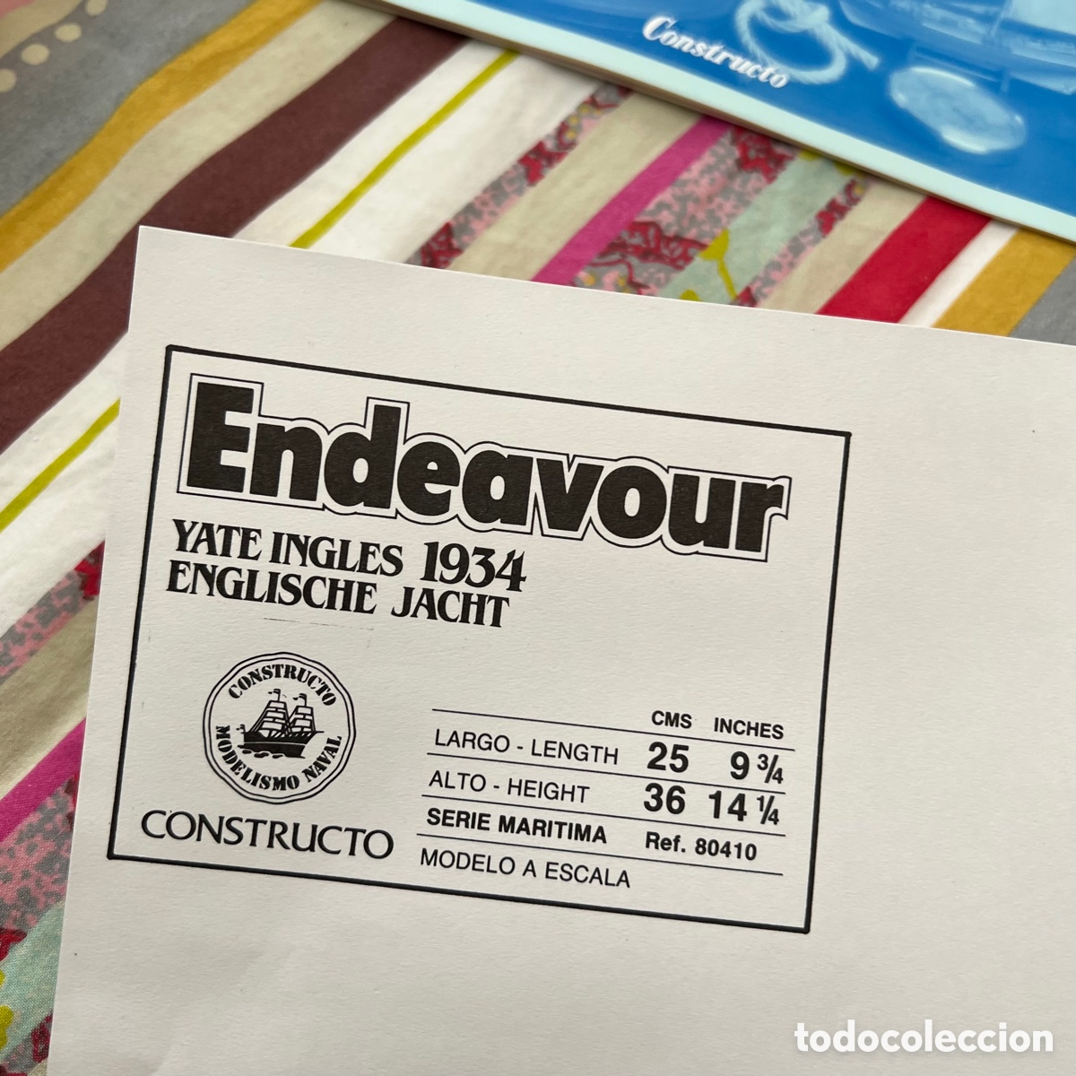 Maquetas: Endeavour yate ingles 1934 - Foto 5