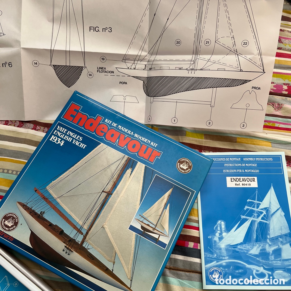 Maquetas: Endeavour yate ingles 1934 - Foto 1
