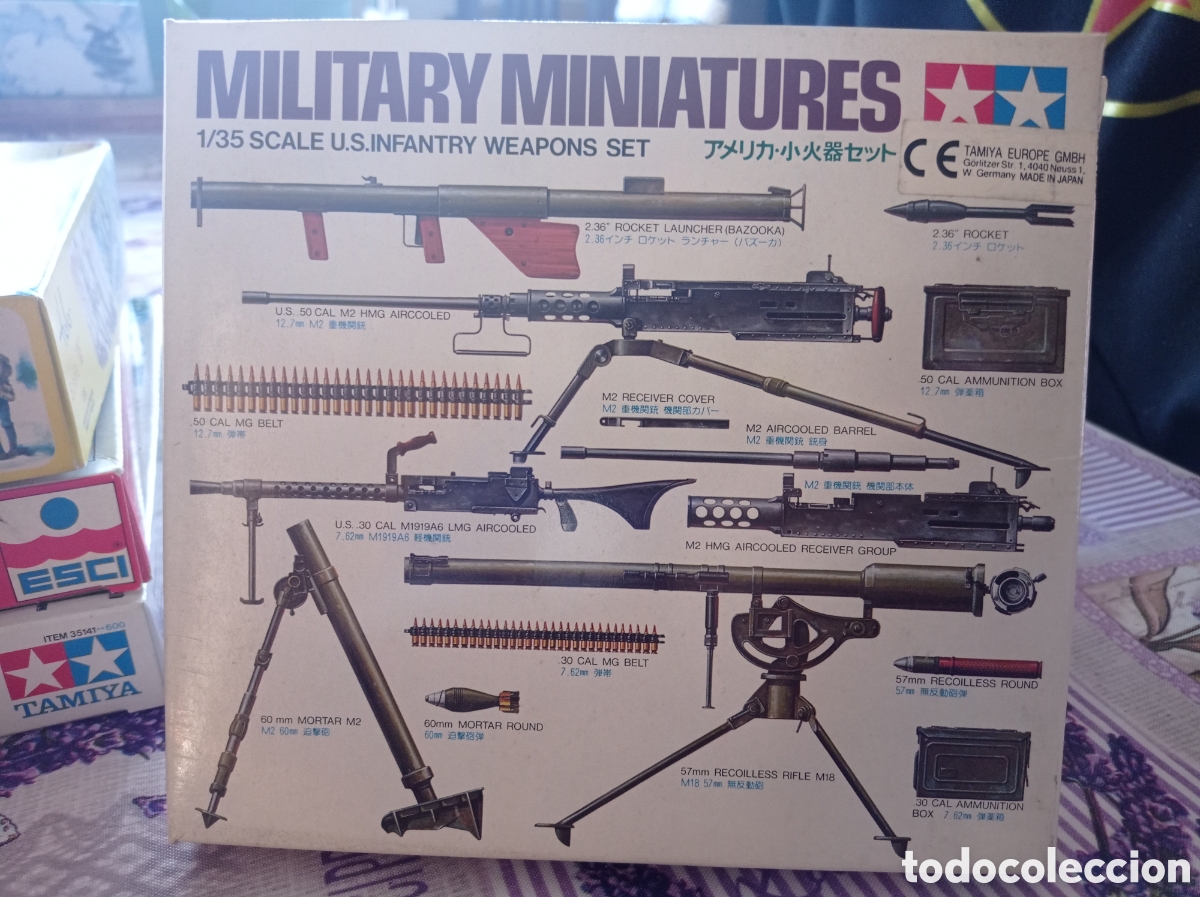 Maquetas: TAMIYA - U.S. INFANTRY WEAPONS SET. 1/35. 34121 - Foto 1