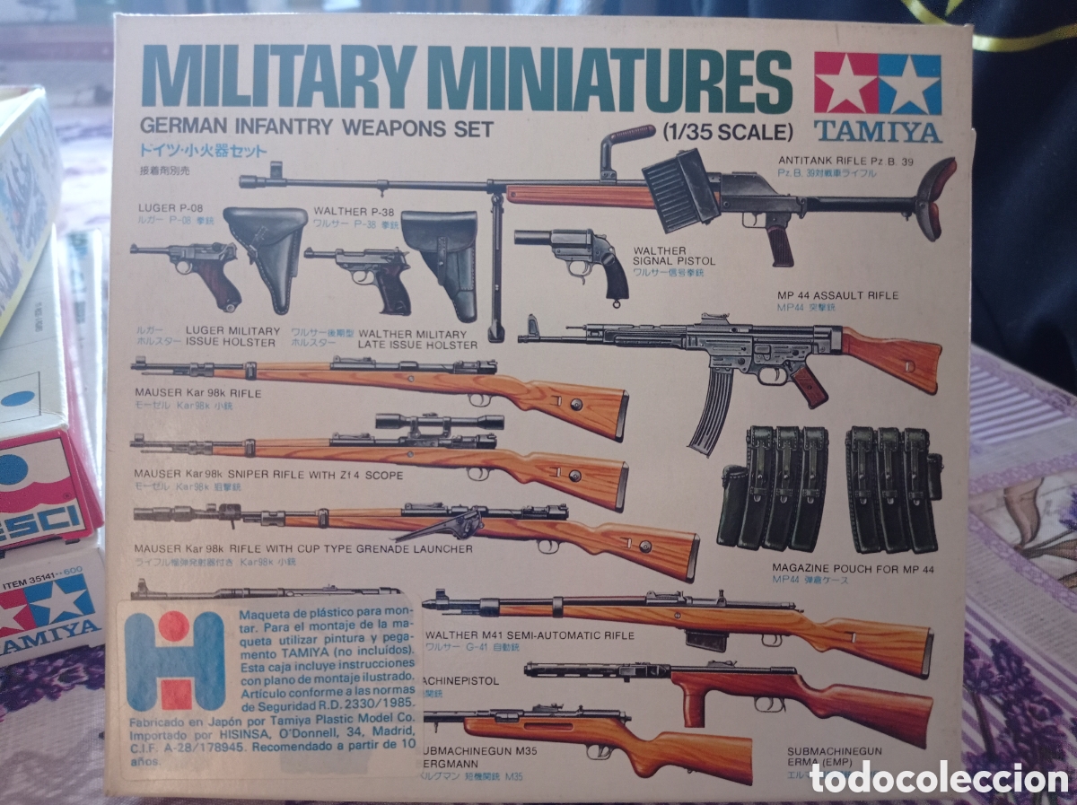 Maquetas: TAMIYA- GERMAN INFANTRY WEAPONS SET 1/35. 35111 - Foto 1