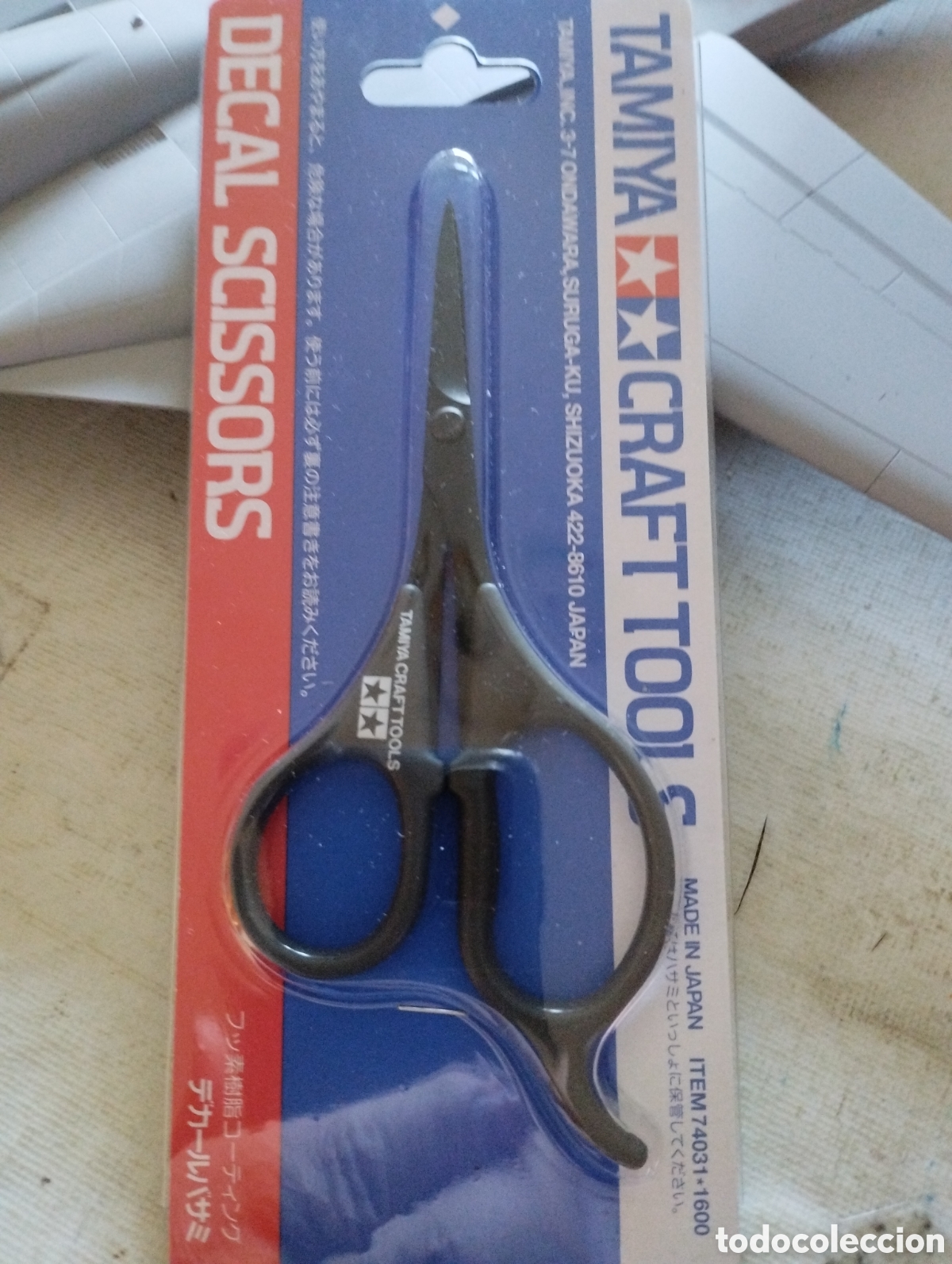 Maquetas: TAMIYA - TIJERAS PARA CALCAS 74031 - Foto 1