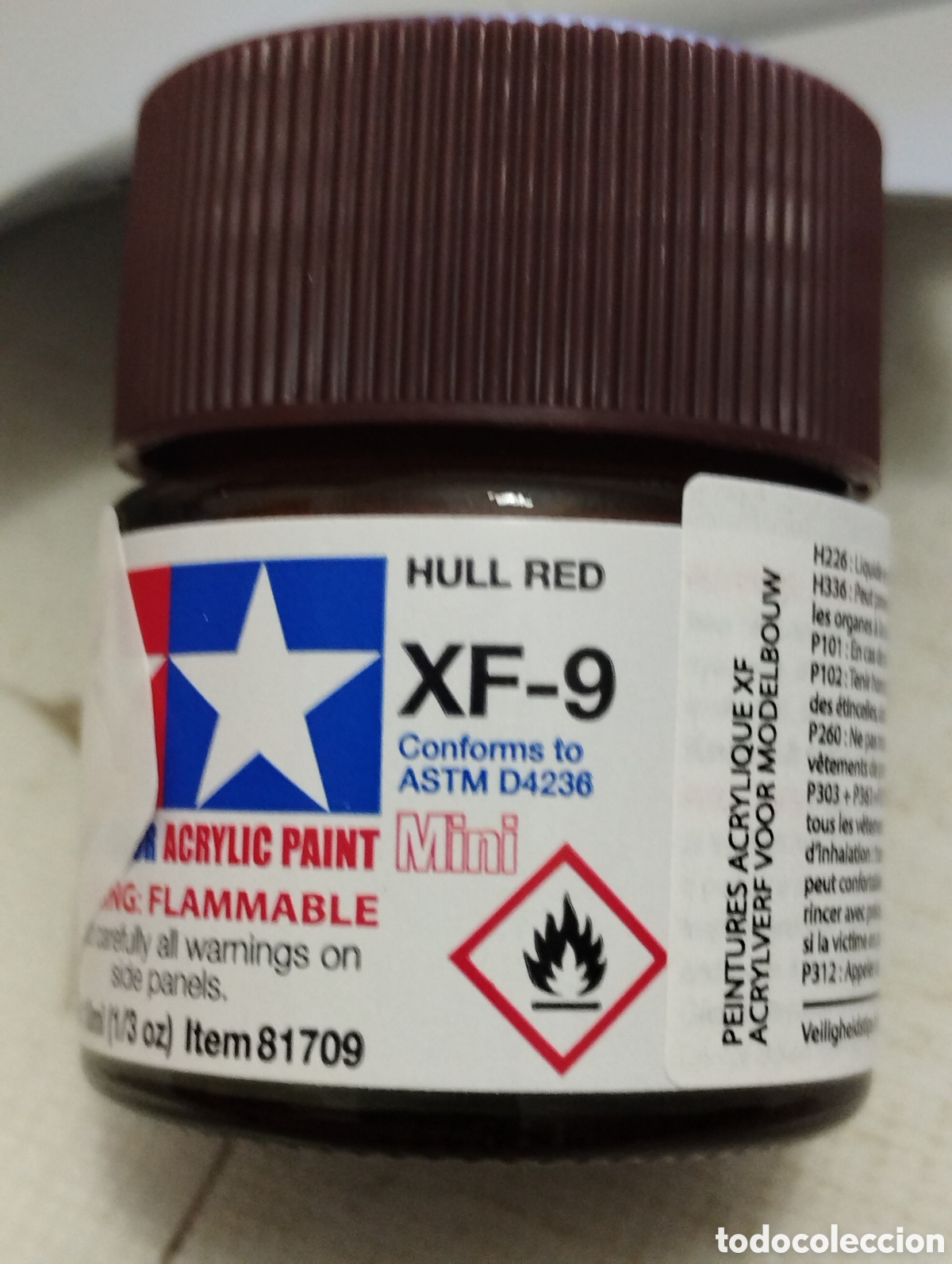 Maquetas: TAMIYA - XF9 HULL RED - Foto 1