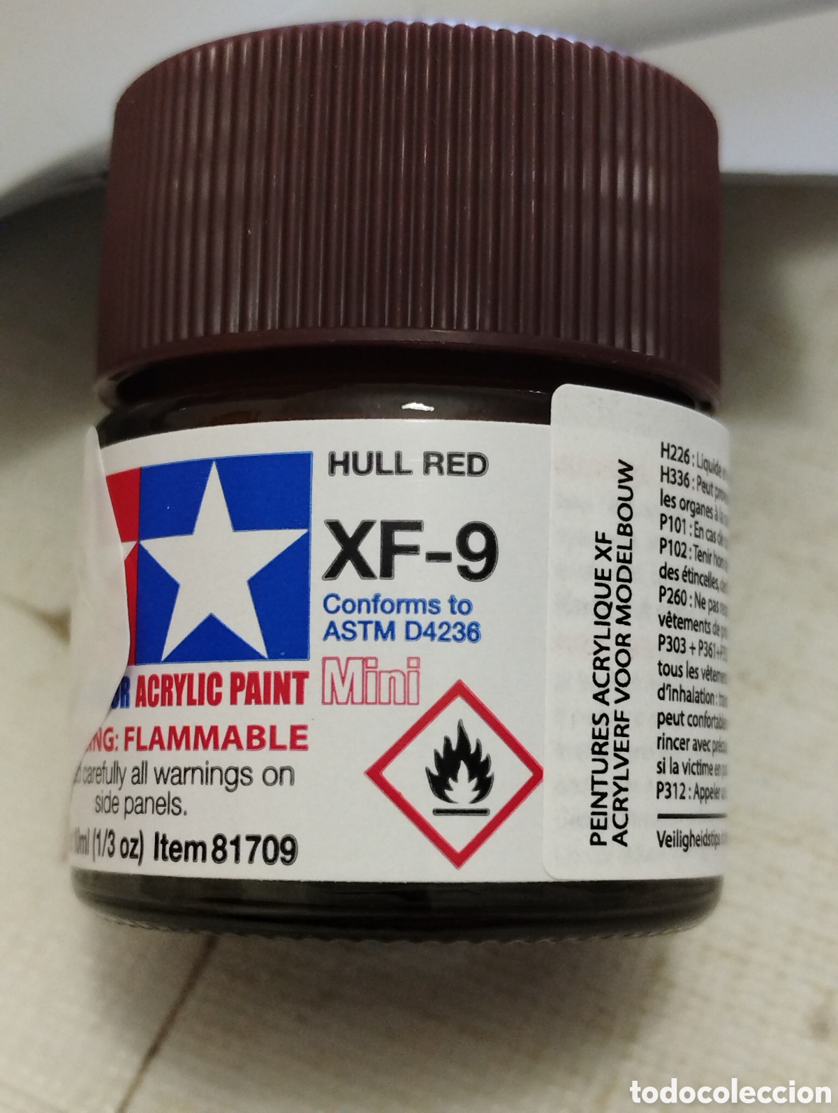 Maquetas: TAMIYA - XF9 HULL RED - Foto 1