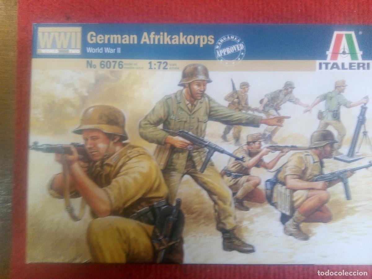 Maquetas: SOLDADOS AFRIKA KORPS 1/72 - Foto 2
