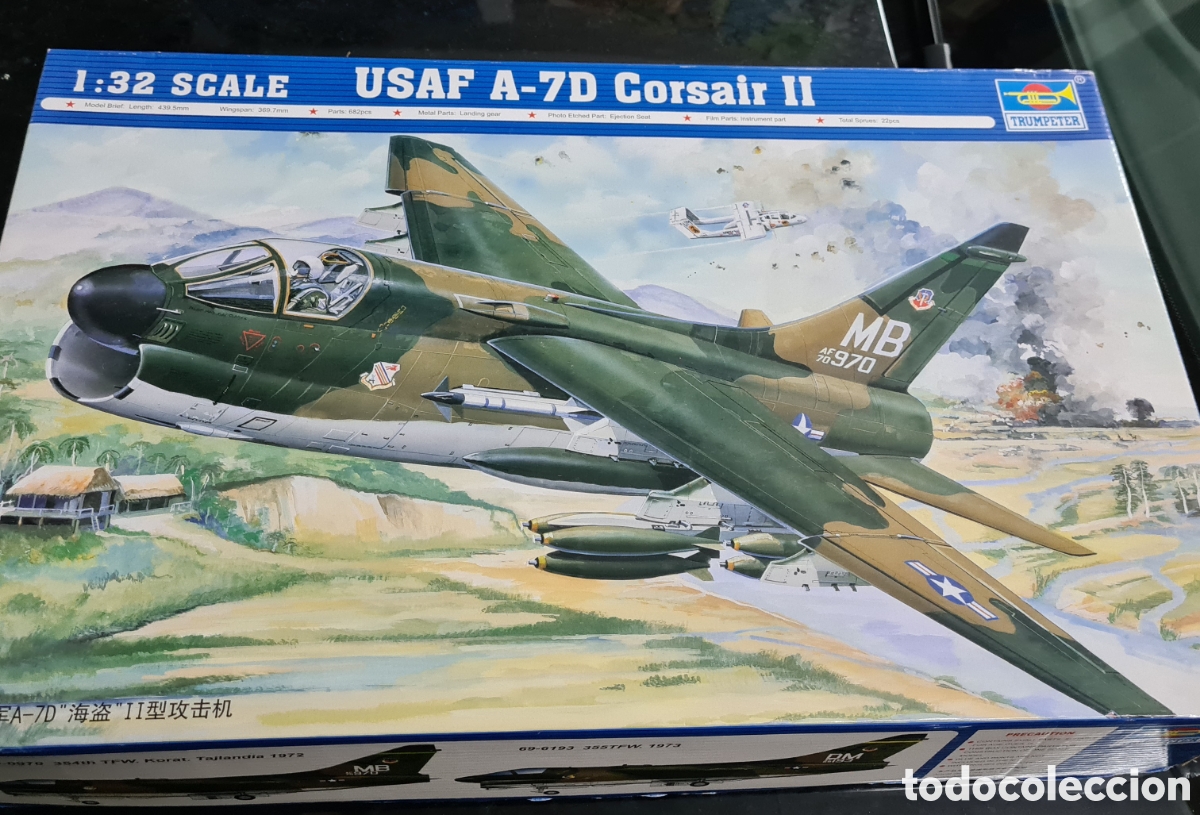 Maquetas: Trumpeter A-7D Corsair II 1/32 - Foto 1