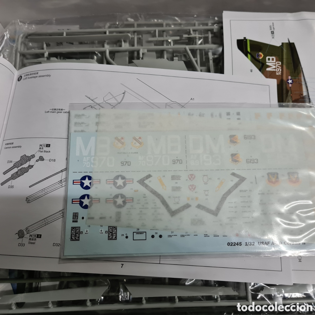 Maquetas: Trumpeter A-7D Corsair II 1/32 - Foto 6