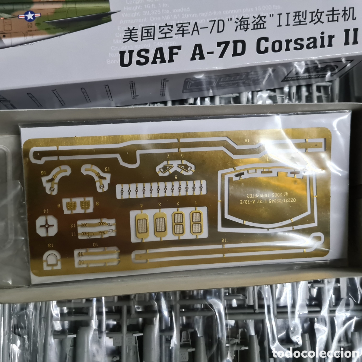 Maquetas: Trumpeter A-7D Corsair II 1/32 - Foto 11