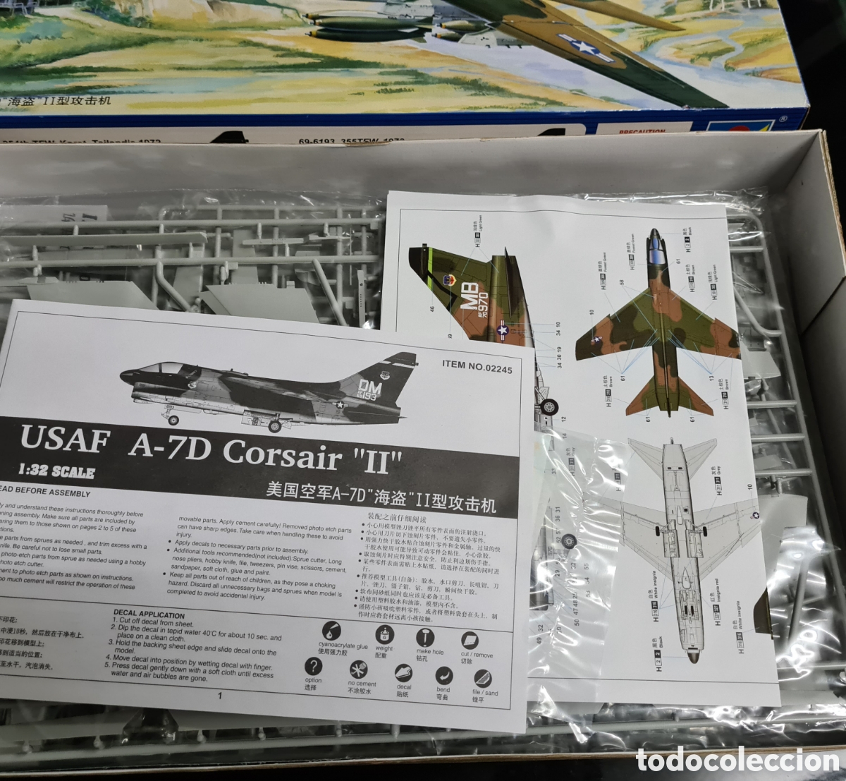 Maquetas: Trumpeter A-7D Corsair II 1/32 - Foto 5