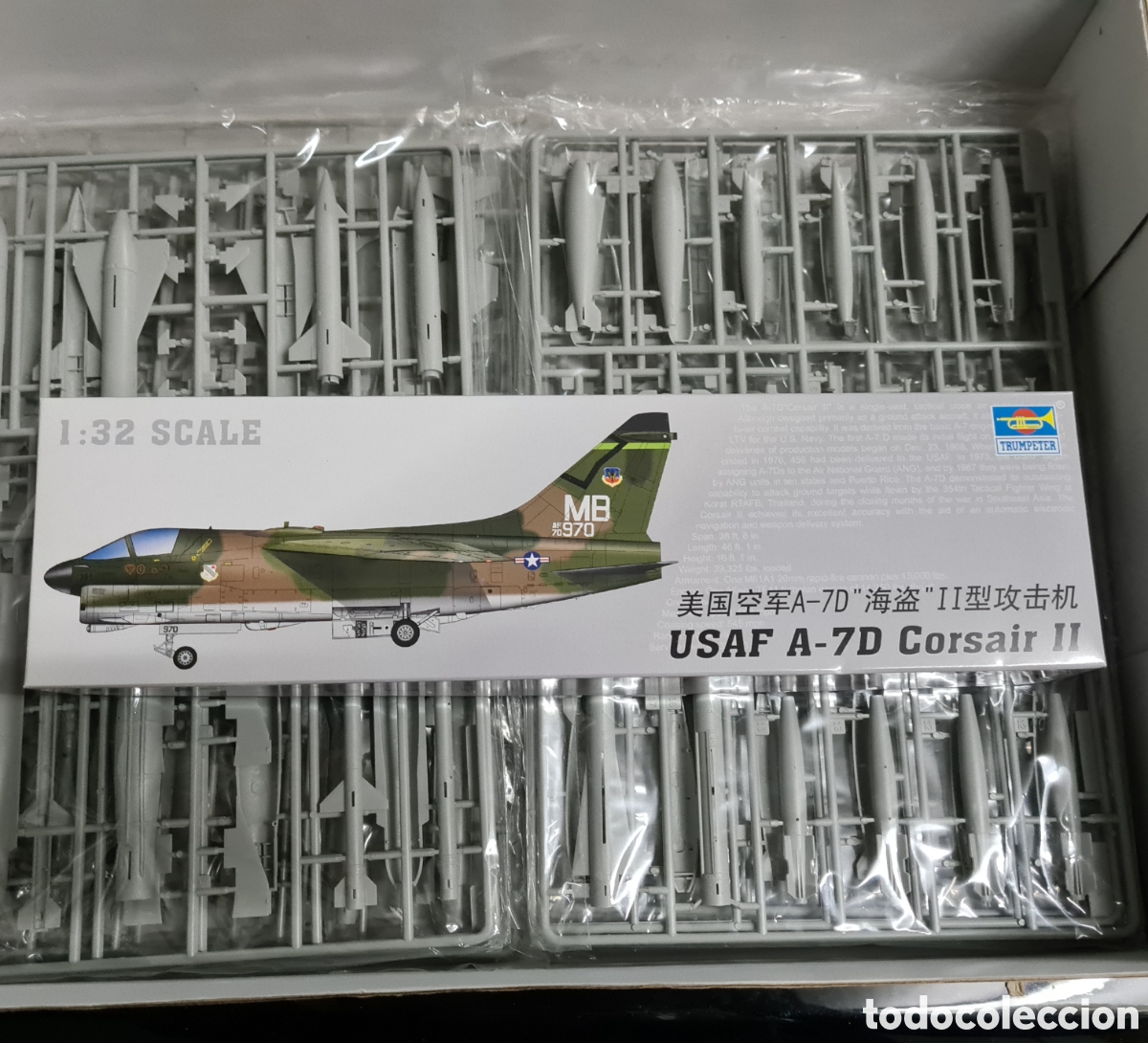 Maquetas: Trumpeter A-7D Corsair II 1/32 - Foto 9