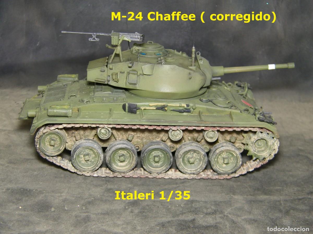 Maquetas: M-24 Chaffee espa&ntilde;ol, Italeri 1/35 - Foto 2