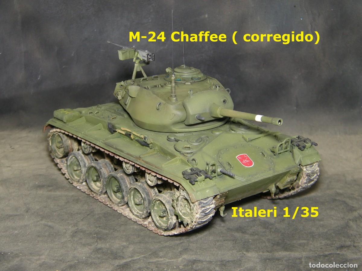 Maquetas: M-24 Chaffee espa&ntilde;ol, Italeri 1/35 - Foto 3