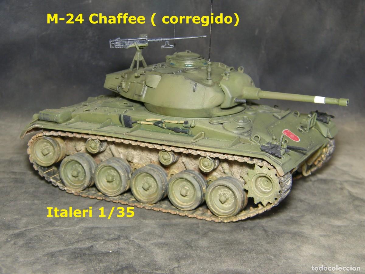 Maquetas: M-24 Chaffee espa&ntilde;ol, Italeri 1/35 - Foto 2