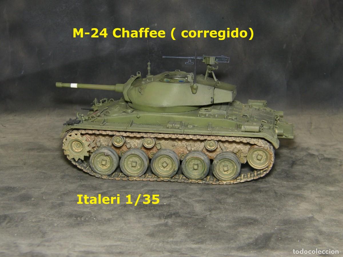 Maquetas: M-24 Chaffee espa&ntilde;ol, Italeri 1/35 - Foto 3