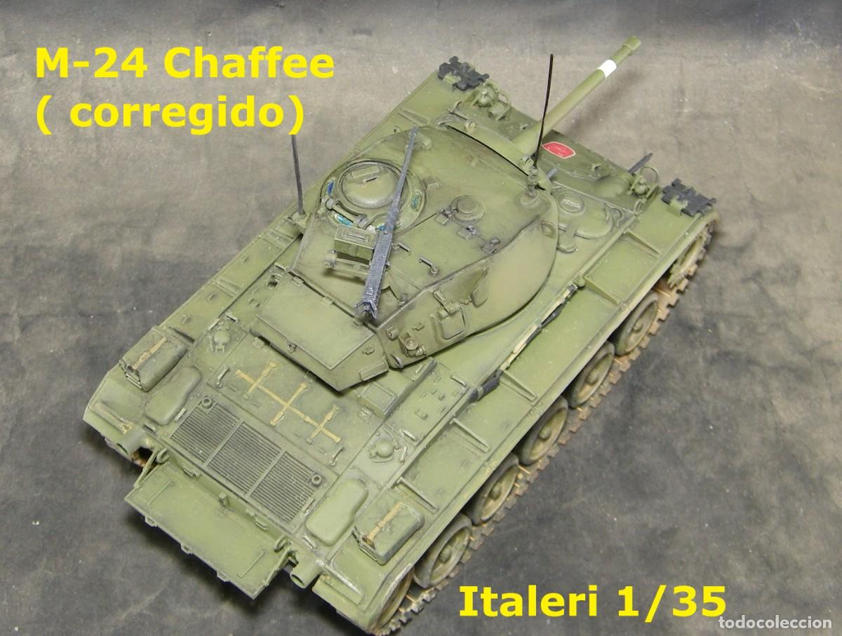 Maquetas: M-24 Chaffee espa&ntilde;ol, Italeri 1/35 - Foto 4