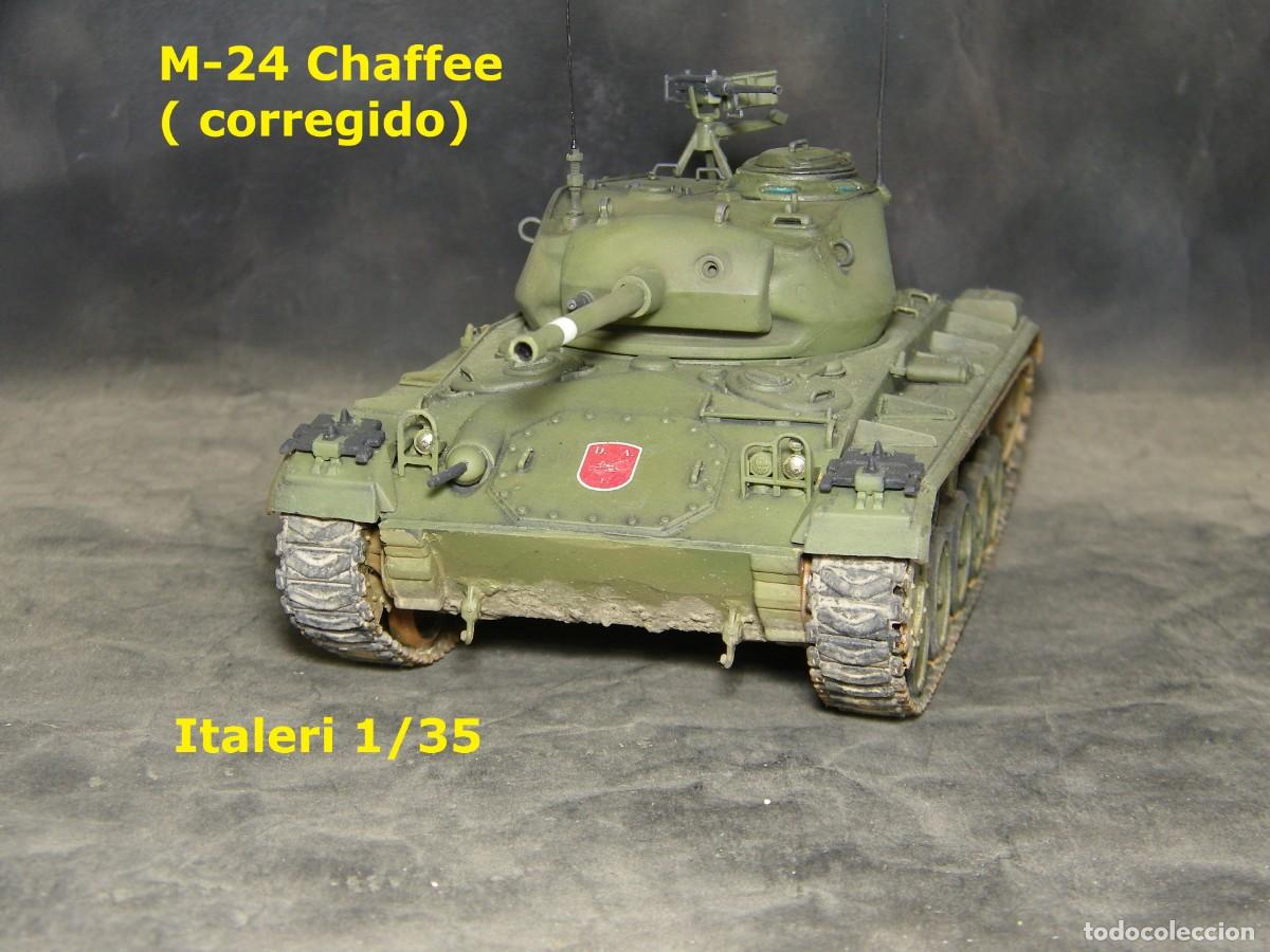 Maquetas: M-24 Chaffee espa&ntilde;ol, Italeri 1/35 - Foto 1