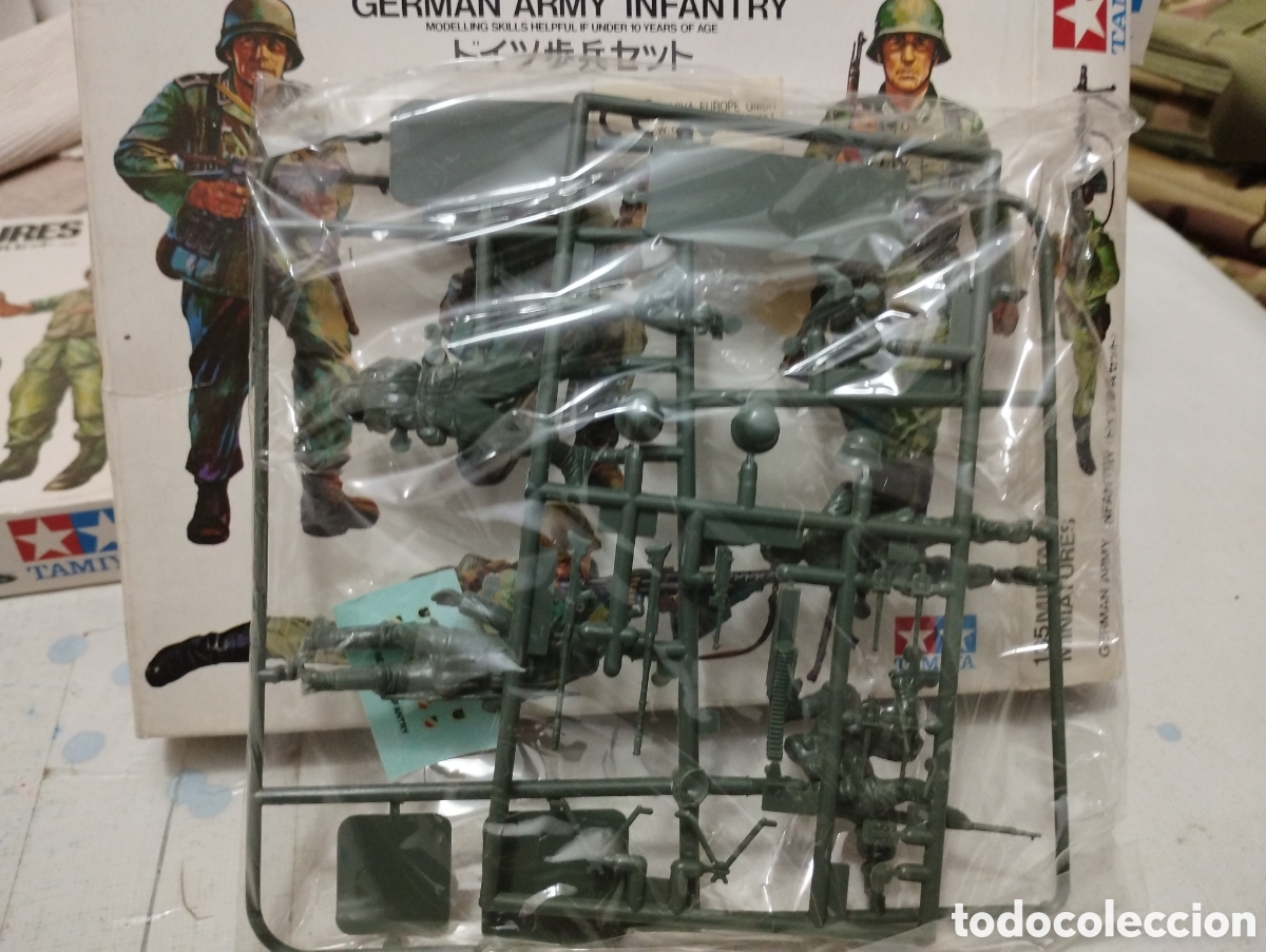 Maquetas: TAMIYA - GERMAN ARMY INFANTRY. 1/35. 35002 - Foto 2