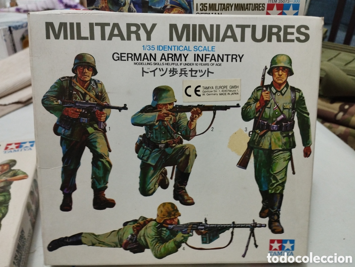 Maquetas: TAMIYA - GERMAN ARMY INFANTRY. 1/35. 35002 - Foto 1