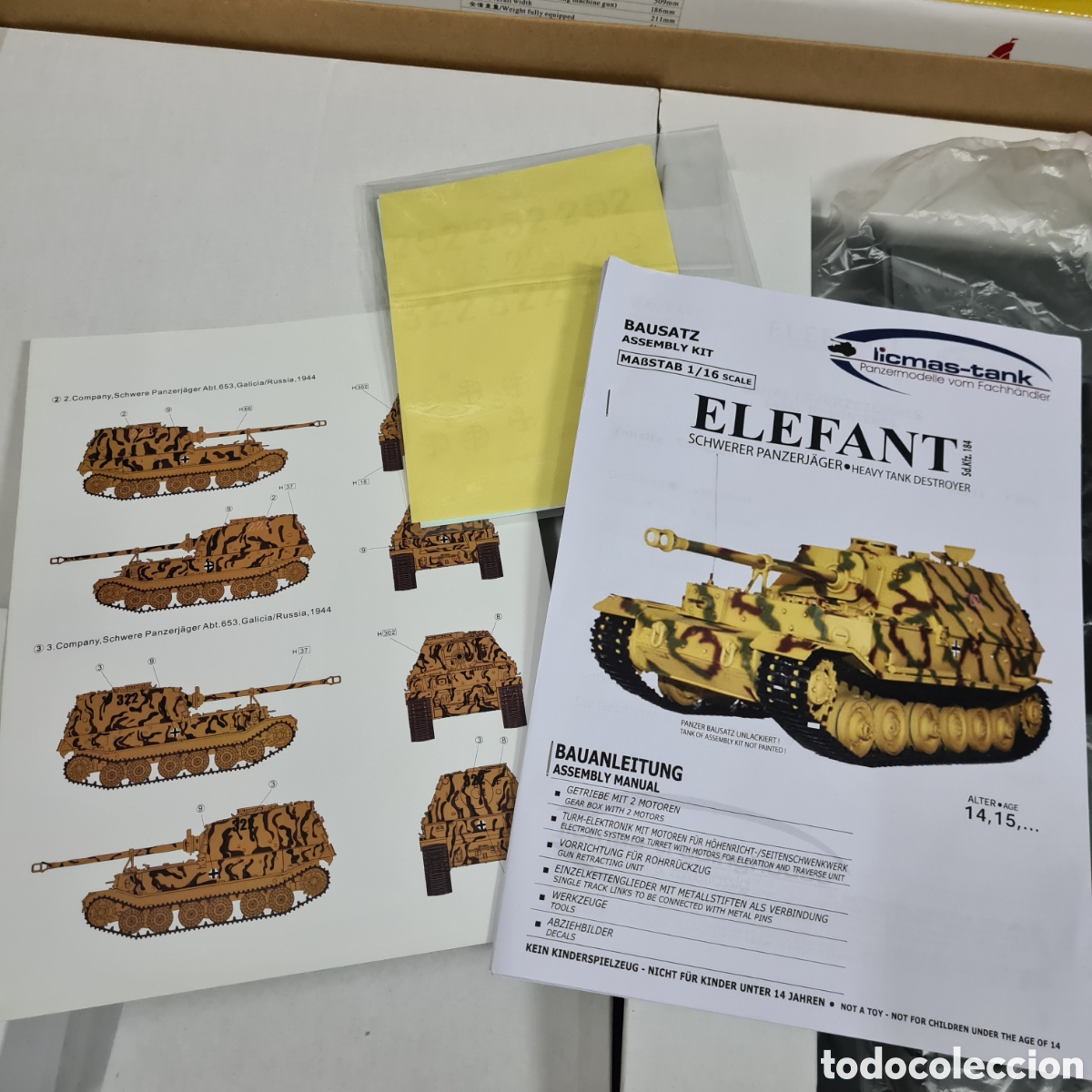 Maquetas: Elefant 1/16 RC ARK MODEL - Foto 4