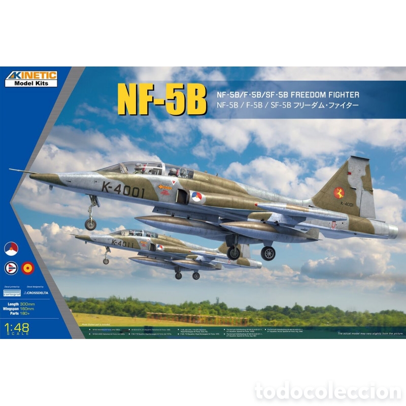 Maquetas: PRE-ORDER KINETIC - Northrop NF-5B Freedom Fighter - Foto 1