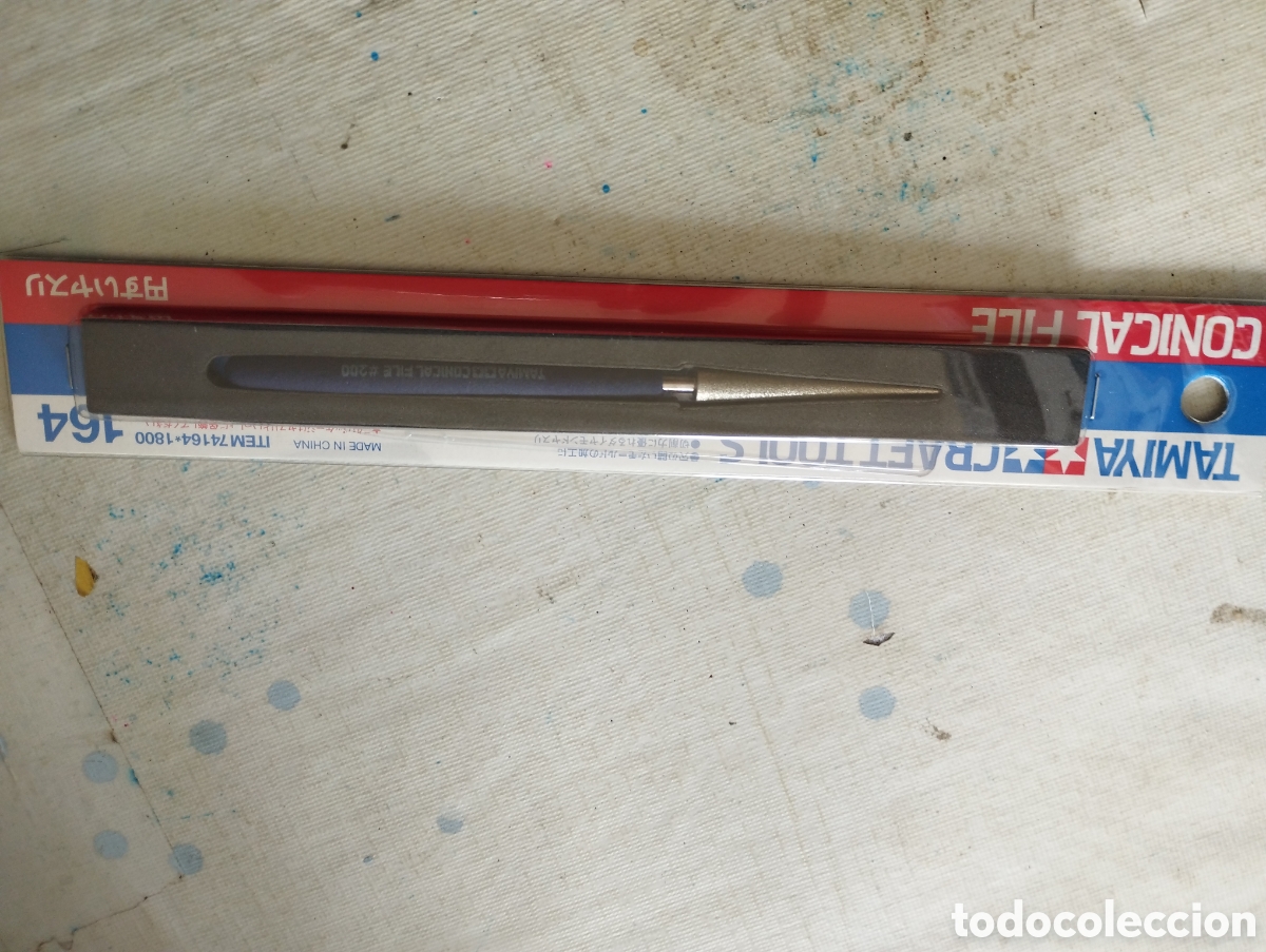 Maquetas: TAMIYA - LIMA CONICA DIAMANTADA. 74164 - Foto 1