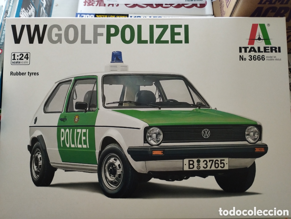 Maquetas: ITALERI - VW GOLF POLIZEI. 1/24. 3666 - Foto 1