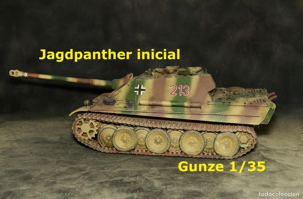 Maquetas: Jagdpanther inicial, Gunze 1/35 - Foto 3