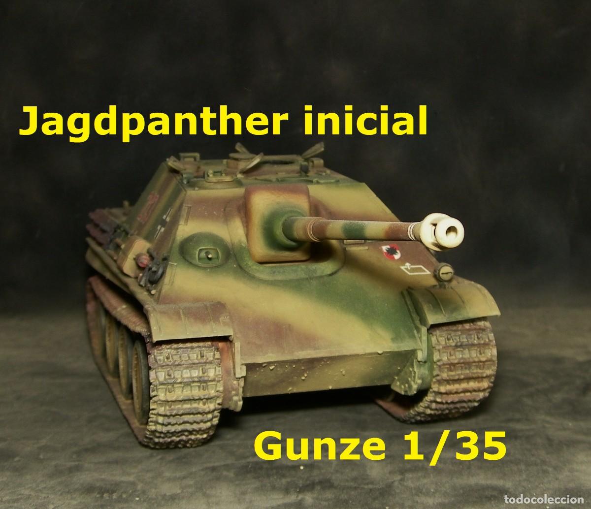 Maquetas: Jagdpanther inicial, Gunze 1/35 - Foto 4