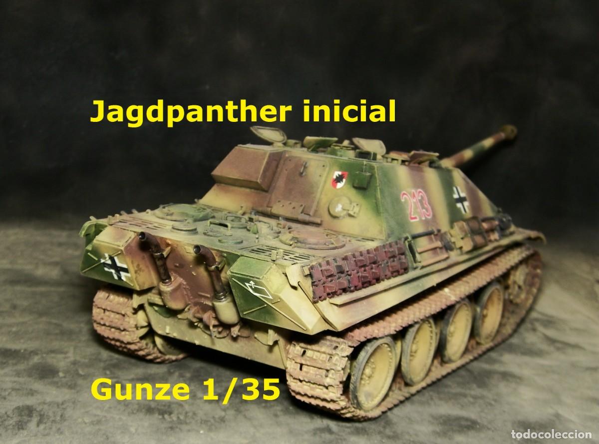 Maquetas: Jagdpanther inicial, Gunze 1/35 - Foto 5