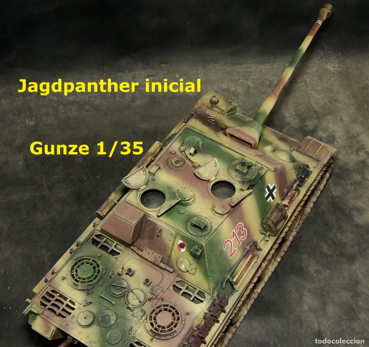Maquetas: Jagdpanther inicial, Gunze 1/35 - Foto 6