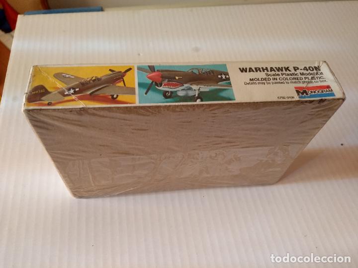 Maquetas: MONOGRAM WARHAWK P-40 N PRECINTADO ESCALA 1/72 - Foto 2