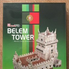 Maquetas: BELEM TOWER TORRE DE BELÉN PORTUGAL 3D PUZZLE CUBICFUM