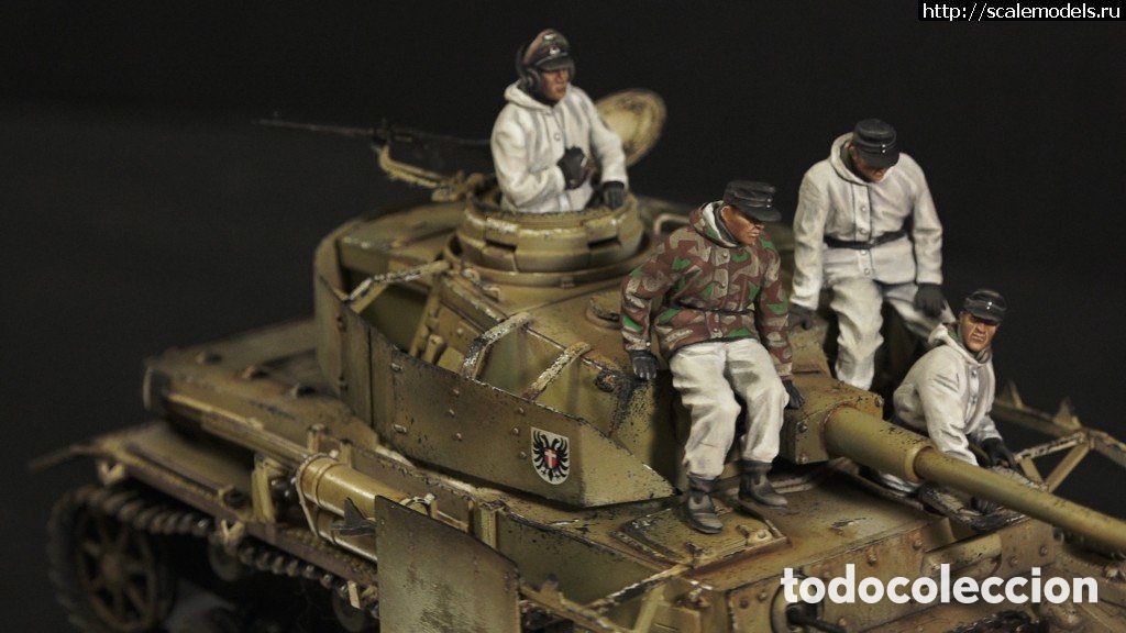 germán tank crew winter 1943-45 1:35 miniart 35 - Acquista Modellini  militari in scala su todocoleccion