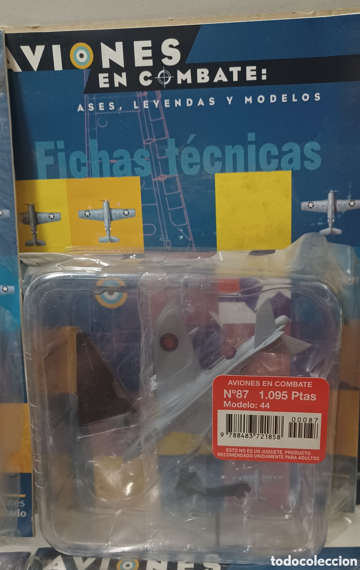 Maquetas: Aviones de Combate lote de 6 maquetas Del Prado LL - Foto 4