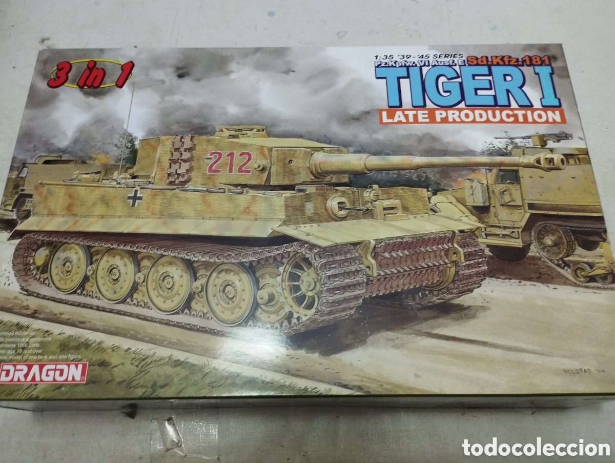 Maquetas: DRAGON - TIGER I LATE PRODUCTION - Foto 1