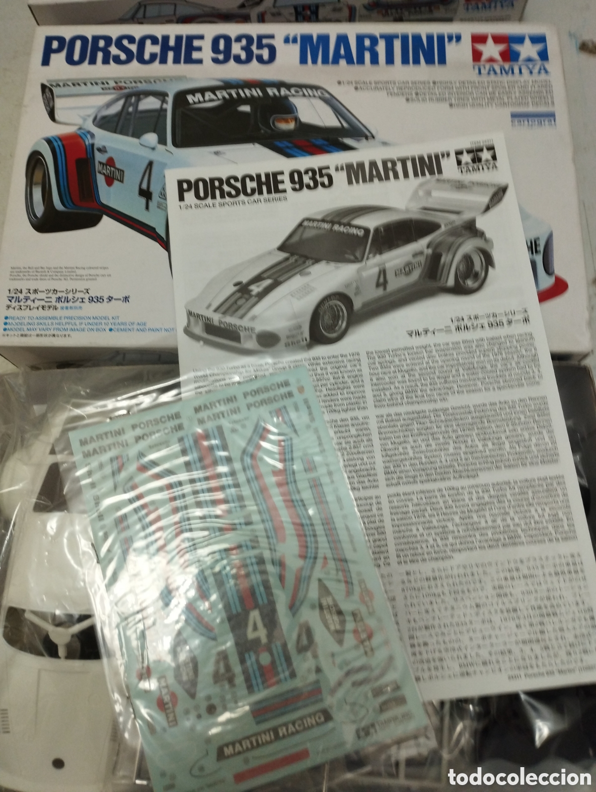 Maquetas: TAMIYA - PORSCHE 935 MARTINI. 1/24. 24311 - Foto 2